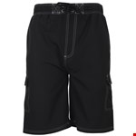 KAM Plain Swim Short  - black